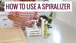 How To Use A Spiralizer [upl. by Malti]