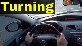 Turning Left And RightDriving Lesson [upl. by Ball]