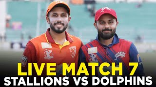 Live  Allied Bank Stallions vs Engro Dolphins  Match 7  Bahria Town Champions Cup 2024  M9A1K [upl. by Llemert824]