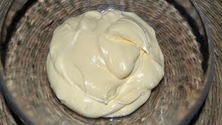 How to Make Homemade Mayonnaise  Easy amp Perfect Mayonnaise Recipe [upl. by Nosnah]