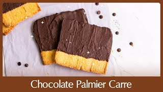 Simple Ingredients Chocolate Palmier Carre [upl. by Harbot]