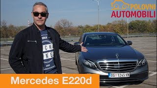 Mercedes Benz E 220d Exclusive Autotest  Da li je vozač uopšte neophodan Polovni automobili [upl. by Burman]