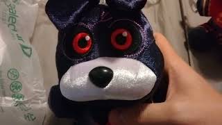 Fnaf plush unboxing 2 Blackheart Bonnie and Nutcracker foxy review [upl. by Anamor]