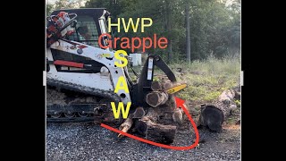 Firewood Saw Grapple 494 [upl. by Euqinotna]