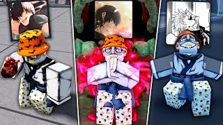 Using Sukuna In Different Roblox Anime Games [upl. by Hanikehs149]