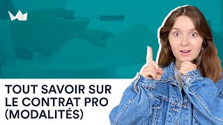 Tout savoir sur le contrat de professionnalisation modalités durée rémunération [upl. by Itnahs287]