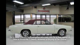 1968 Barracuda Convertible Classic Muscle Car for Sale in MI Vanguard Motor Sales [upl. by Iredale312]