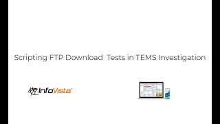 Mastering FTP Download Tests in TEMS Investigation Scripting Tutorial [upl. by Alyakcm]