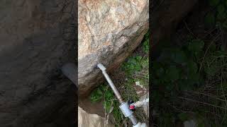 Outcrops Core Sampling in ACTION core exploration mining diamondtools shorts [upl. by Eyks]