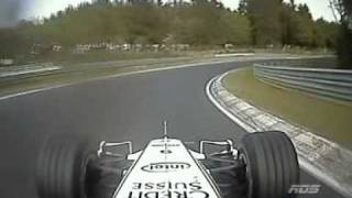 2007 F1 on Nurburgring Nordschleife  Nick Heidfeld Full lap [upl. by Nahn229]