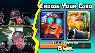 DRAFT CHALLENGE vs NICK in CLASH ROYALE [upl. by Maier]