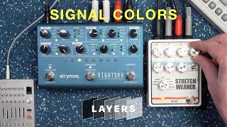 Drolo Stretch Weaver amp Strymon NightSky w Elektron Model Cycles [upl. by Slen525]