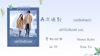 THAISUB  PINYIN 再次遇到 เจอกันอีกแล้ว – 牛奶咖啡 Niunai Kafei  仙羽 Xian Yu อย่ารักฉันเลย ost [upl. by Marbut764]