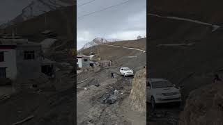 WINTER SPITI⛰️🤍 travel spiti spitivalley automobile foutuner stunt offroad [upl. by Rahas229]