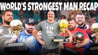 Worlds Strongest Man 2024 Recap [upl. by Ecirtahs]