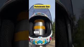 photochromic helmet visor [upl. by Gabey]