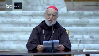 Prédication du cardinal Cantalamessa pour le Carême 2024 25 [upl. by Elvis]