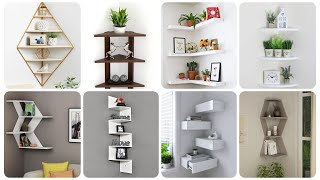 TOP 35 Modern Corner Shelf Decorating Ideas  Wall Corner Shelf Design [upl. by Rawdan668]