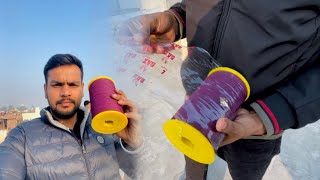 UNBOXING Mono BaazNEWgattu😍 flying big kites 🪁 desi patangbaazi 😍 monokite vs monofillgold [upl. by Kaplan]