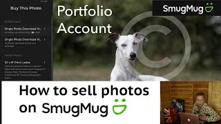 How to sell photos on SmugMug Portfolio account  SmugMug Tutorial [upl. by Irod211]