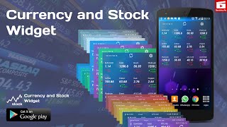 Currency and Stock Widget for Android [upl. by Bartolome895]