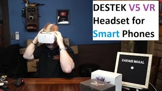 DESTEK V5 VR Headset for Smart Phones [upl. by Rotman]