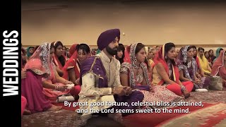 Sikh Wedding Highlights Southampton  Baldev amp Simren  Photography amp Videography by Prime Films UK [upl. by Graehme]