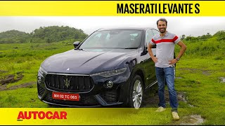 Maserati Levante S review  The exotic SUV with Ferraribuilt V6 power  First Drive  Autocar India [upl. by Eisoj585]