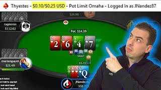 How Do You Beat Small Stakes PLO Play and Explain 010025 Zoom with JNandez [upl. by Nawud]