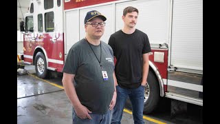 Regina fire department hires first disabled employee [upl. by Hauge643]