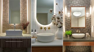 Top 100 Small Bathroom Design Ideas 2023  Bathroom mirrors Ideas  Modern Bathroom tiles design [upl. by Nosnehpets]