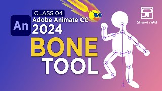 Adobe Animate CC 2024 Advance Level Bone Tool  2D Animation  Hindi [upl. by Langley]