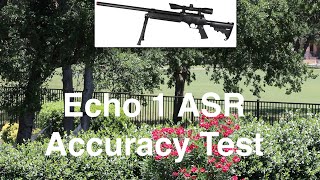 ECHO 1 ASR Advanced Sniper Rifle Accuracy Test  Stock [upl. by Yarised]