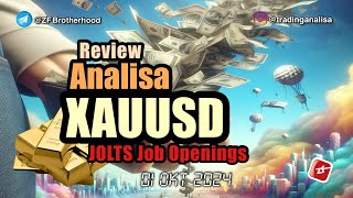 REVIEW Analisa Teknikal XAUUSD tgl 01 Okt 2024 [upl. by Jolene]