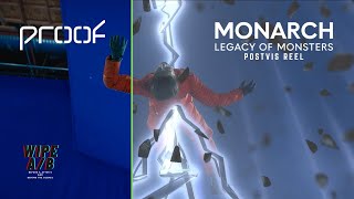 Monarch  Legacy of Monsters  PostVis Reel by PROOF [upl. by Courtund381]