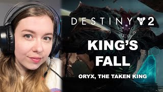 Learning Kings Fall Oryx boss fight  Destiny 2 New Light [upl. by Einaffit438]