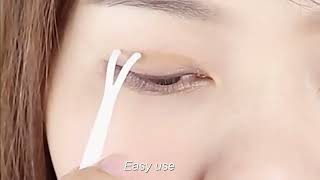 Make double eyelid and it can also be used for lifting and pushing eyelid during the lash extension [upl. by Alinna218]