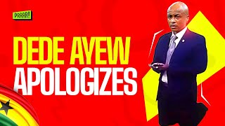 Dede Ayew Apologizes to Ghanaians [upl. by Anitsej]