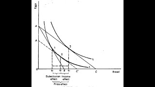 Decomposition of Price Effect into Income effect and Substitution Effect PE IE SE of Normal Goods [upl. by Anilrahc]