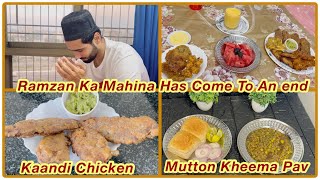 Restaurant style famous Mumbai Mutton Kheema Pav Kaandi Chicken ramadan ramzanspecial recipe [upl. by Jeniece938]