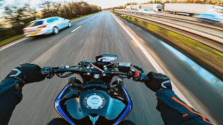 Symphony Deja Vu  YAMAHA MT09 SP  AKRAPOVIC 4K [upl. by Lyon]