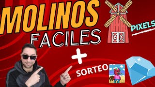 Pixels  Consigue MOLINOS fáciles Y Gana Mas COIN 💰💰💰 SORTEO pixel chicken [upl. by Holzman]