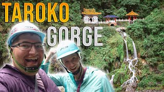 We visited Taiwans MOST BEAUTIFUL national park  Taroko Gorge day trip [upl. by Ailalue]