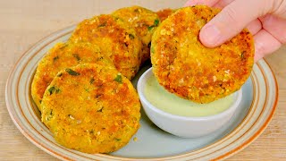 These lentil patties are better than meat Protein rich easy patties recipe Vegan [upl. by Akire]