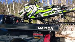 2018 Marlon sled deck walk around and review [upl. by Suirauqed339]