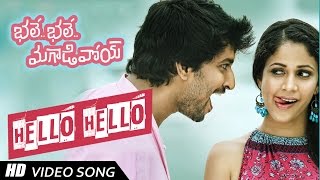 Hello Hello Full Video Song  Bhale Bhale Magadivoi  Nani Lavanya Tripathi [upl. by Zobias]