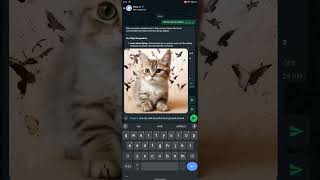 Whats app amazing ai features After a lang time post my videowhatsapp ai viralvideo foryou [upl. by Deppy]