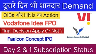 Vodafone Idea FPO  Vodafone Idea FPO GMP amp Day 2 Subscription Status  Apply Or Not [upl. by Neleh92]