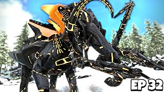 This Dinosaur EATS Corruption Taming a GOLDEN Tek Mammoth  ARK Survival Evolved Jurassic 32 [upl. by Nimra]