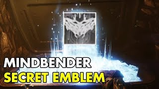 Mindbender Secret Treasure Emblem Guide  Destiny 2 [upl. by Onifled]